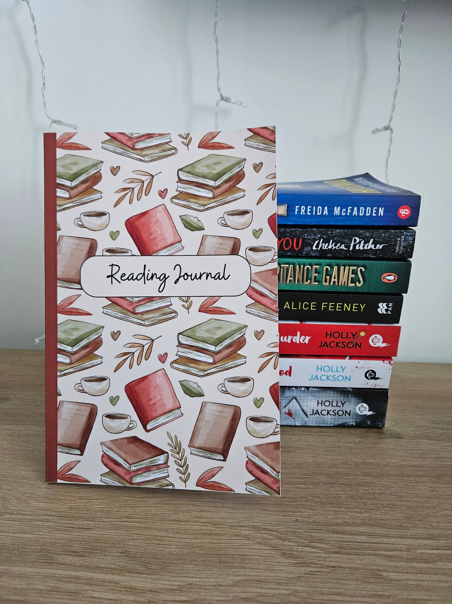 Reading Journal, 12 Month Reading Journal, Reading Log, Reading Tracker, Book Tracker, Book Lovers Journal, Book Review Sheets, Book Gift