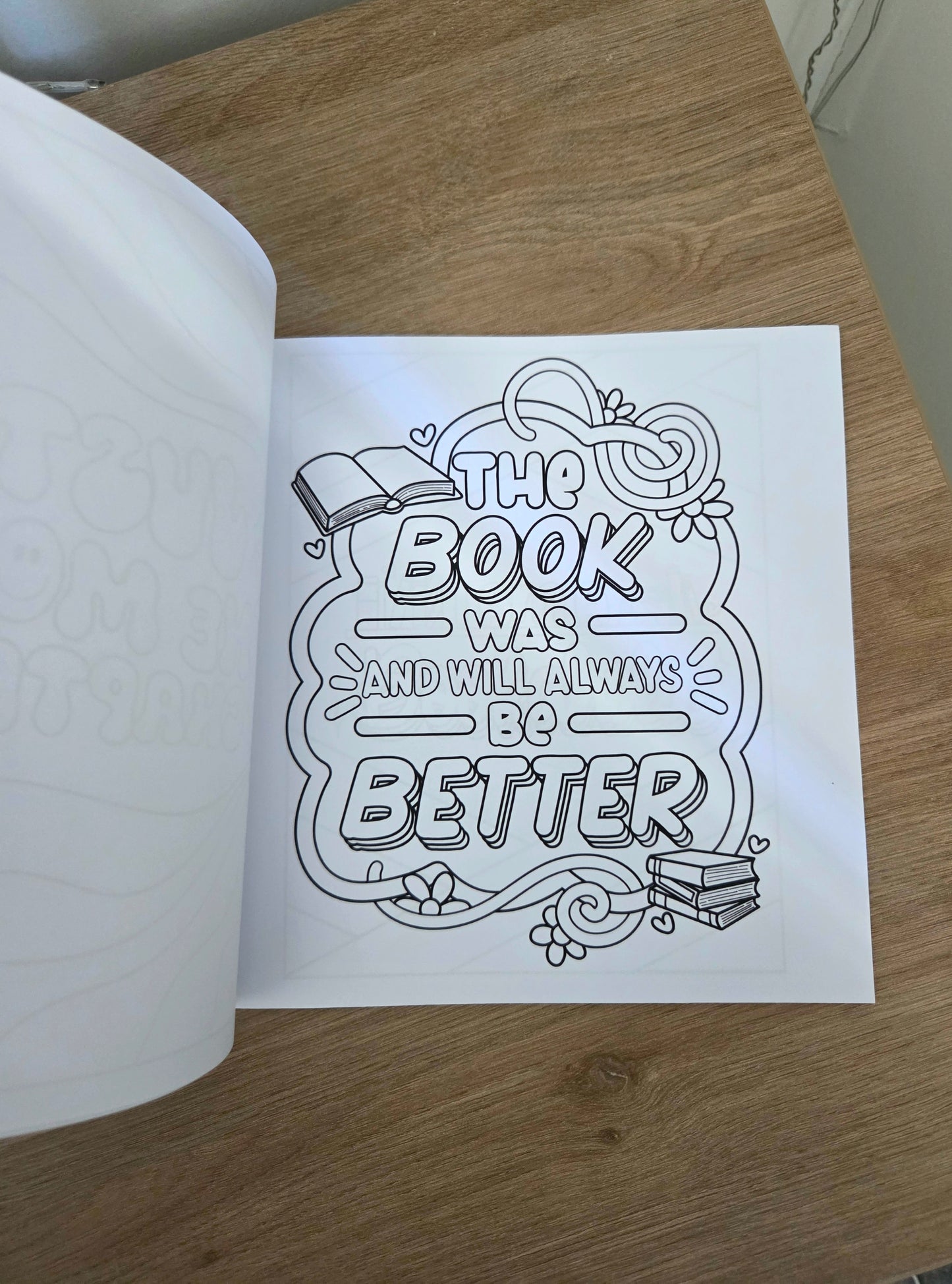 Book Lovers Colouring Book